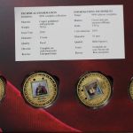 Europäische Monarchen, dekorative Medaillensammlung