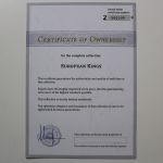 Europäische Monarchen, dekorative Medaillensammlung