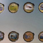 Geschichte der Luftfahrt, dekorative Medaillensammlung