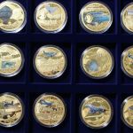 Geschichte der Luftfahrt, dekorative Medaillensammlung