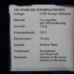 Reise zum Mond, dekorative Medaillensammlung