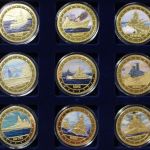 Berühmteste Schlachtschiffe, dekorative Medaillensammlung