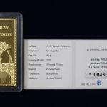 African Wildlife, dekorative Medaillensammlung