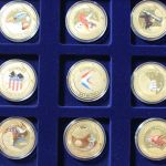 Die Apollo Missionen, dekorative Medaillensammlung
