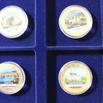 Europas Wahrzeichen, dekorative Medaillensammlung