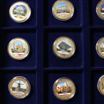 Europas Wahrzeichen, dekorative Medaillensammlung