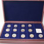 Die Hauptstädte der EU, dekorative Medaillensammlung