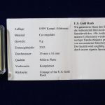 U.S. Gold Rush, dekorative Medaillensammlung