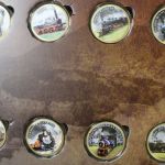 Eisenbahnen der Welt, dekorative Medaillensammlung