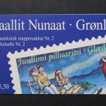 Grönland, MiNr. 313-314 x im Markenheftchen 8, gestempelt