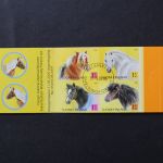 Finnland, MiNr. 1751-1754 im Markenheftchen, gestempelt