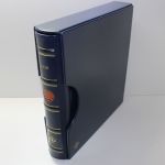 Leuchtturm, blauer Classic Drehstabbinder PERFECT DP, incl. Kassette