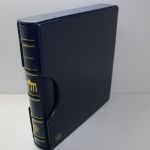 Leuchtturm, blauer Classic Drehstabbinder PERFECT DP, incl. Kassette