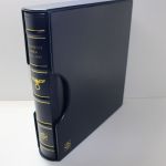 Leuchtturm, blauer Classic Drehstabbinder PERFECT DP, incl. Kassette