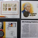 Numisbriefe-Sammlung in 2 Alben, insgesamt 39 Stück!