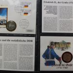 Numisbriefe-Sammlung in 2 Alben, insgesamt 39 Stück!