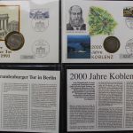 Numisbriefe-Sammlung in 2 Alben, insgesamt 39 Stück!