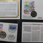 Numisbriefe-Sammlung in 2 Alben, insgesamt 39 Stück!