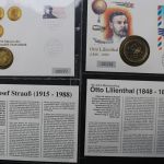 Numisbriefe-Sammlung in 2 Alben, insgesamt 39 Stück!