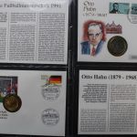 Numisbriefe-Sammlung in 2 Alben, insgesamt 39 Stück!
