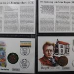 Numisbriefe-Sammlung in 2 Alben, insgesamt 39 Stück!