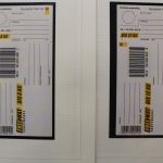 Deutschland Paket- und Päckchenadresszettel sowie Rollenservicemarken