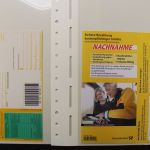 Deutschland Paket- und Päckchenadresszettel sowie Rollenservicemarken