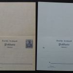 Deutsches Reich, MiNr. P 46 a +b II, ungebraucht