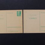 DDR, MiNr. P 68 a +b, ungebraucht