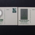 Deutsches Reich, MiNr. P 269 + P 270, ungebraucht