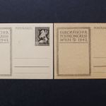 Deutsches Reich, MiNr. P 295 a + b, ungebraucht