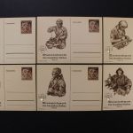 Deutsches Reich, MiNr. P 274 / 01-06, ungebraucht