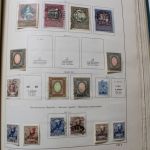 Briefmarken Posten Europa und Übersee in 12 Alben