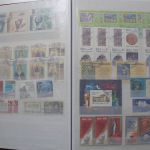 Briefmarken Posten Europa und Übersee in 12 Alben