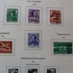 Briefmarken Posten Europa und Übersee in 16 Alben