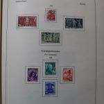 Briefmarken Posten Europa und Übersee in 16 Alben