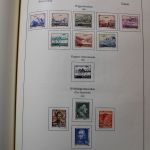 Briefmarken Posten Europa und Übersee in 16 Alben