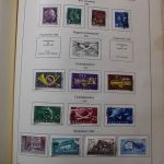 Briefmarken Posten Europa und Übersee in 16 Alben