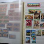 Briefmarken Posten Europa und Übersee in 16 Alben