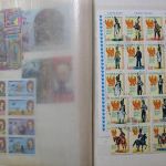 Briefmarken Posten Europa und Übersee in 18 Alben