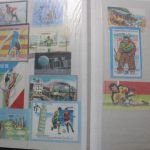 Briefmarken Posten Europa und Übersee in 18 Alben