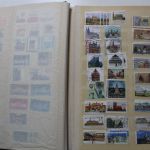 Briefmarken Posten Europa und Übersee in 18 Alben