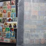 Briefmarken Posten Europa und Übersee in 18 Alben