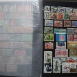 Briefmarken Posten Europa und Übersee in 18 Alben