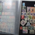 Briefmarken Posten Europa und Übersee in 18 Alben