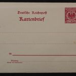 Deutsches Reich, MiNr. K 7, ungebraucht