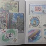 Briefmarken Posten Europa und Übersee in 18 Alben