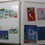 Briefmarken Posten Europa und Übersee in 18 Alben