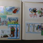 Briefmarken Posten Europa und Übersee in 18 Alben