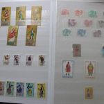 Briefmarken Posten Europa und Übersee in 18 Alben